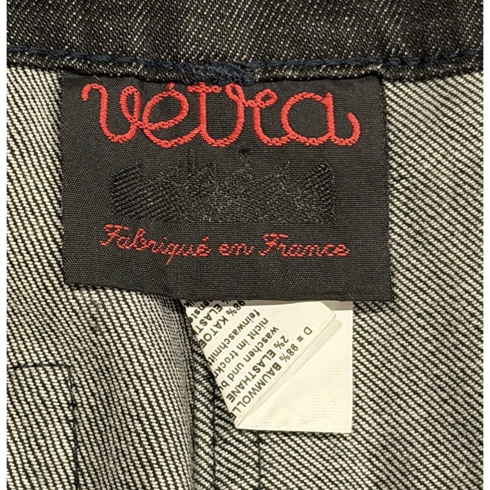 Vetra Cotton Jean Pants French Workwear Hook Fastened Size 34 (W 34in X L 39in) - Picture 4 of 9